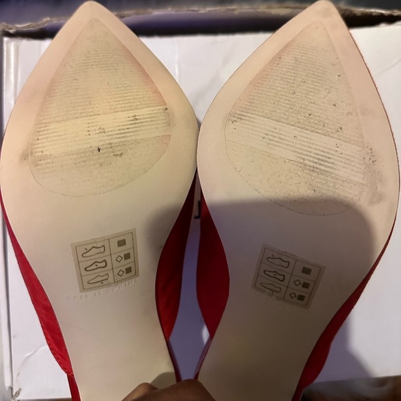 Brand New call it Spring Red heels - Picture 4 of 5